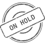 ON HOLD Stamp
