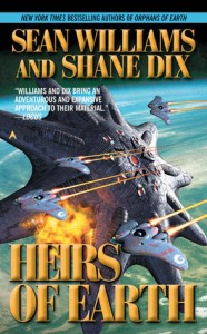 Book Cover Heirs of Earth (The Orphans Trilogy 3 of 3) by Sean Williams and Shane Dix