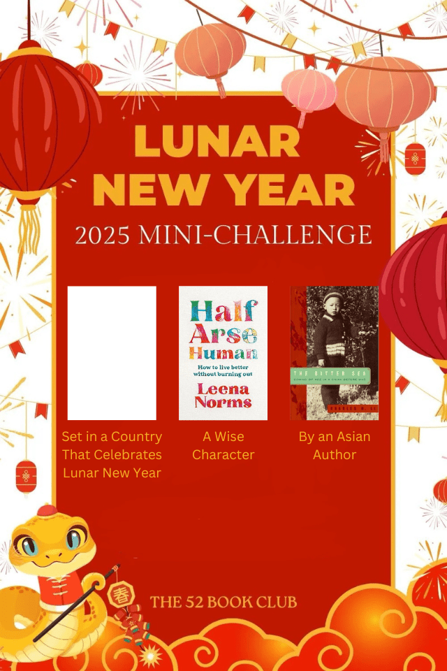 52 Book Club Challenge 2025 Lunar New Year Mini Challenge Progress 26 October 2025 (2 of 3 Prompts Complete)